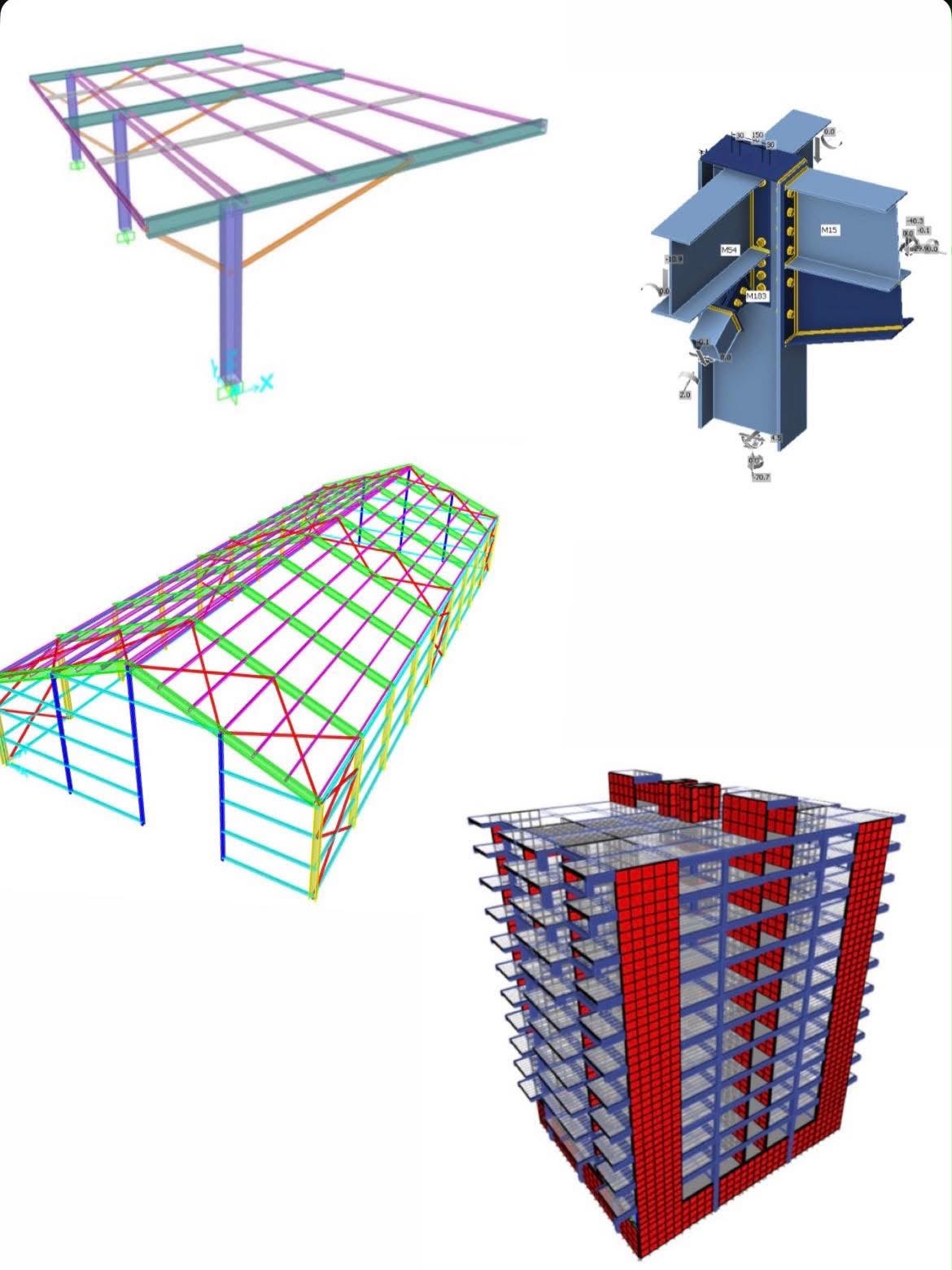 Steel & RC Frame Modelling